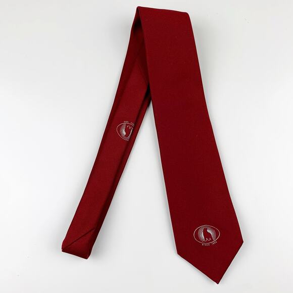 Givenchy Other - Givenchy Tie Gentlemen Paris for Carter & Holmes Red Silk Blend Polar Bear